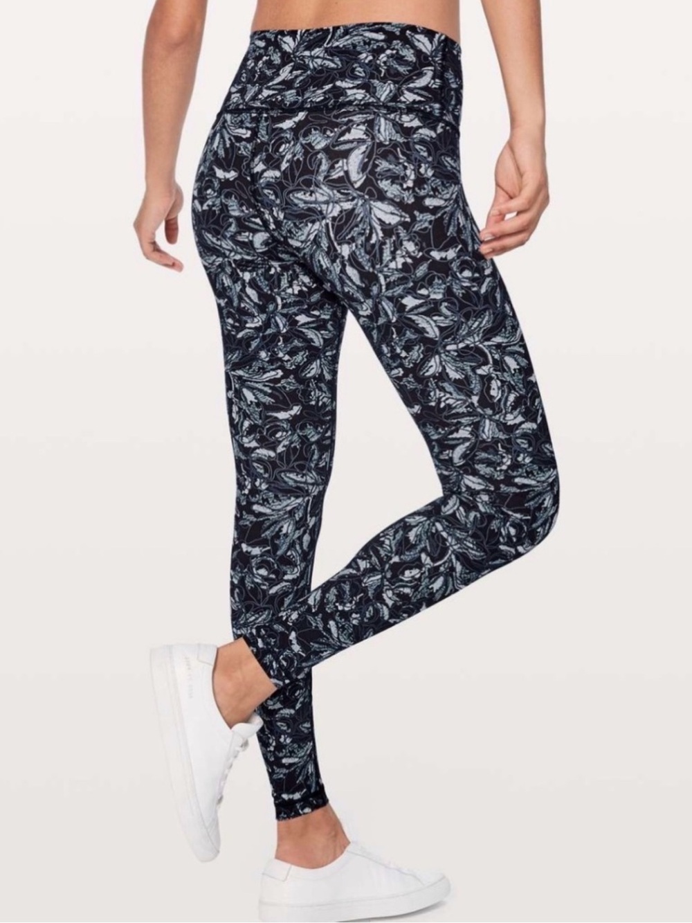 Lululemon Wunder Under Hi-Rise Tight 28 blue-Sz: 8